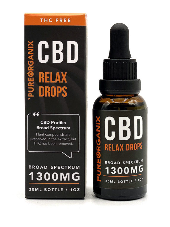 CBD oil drops for relaxation