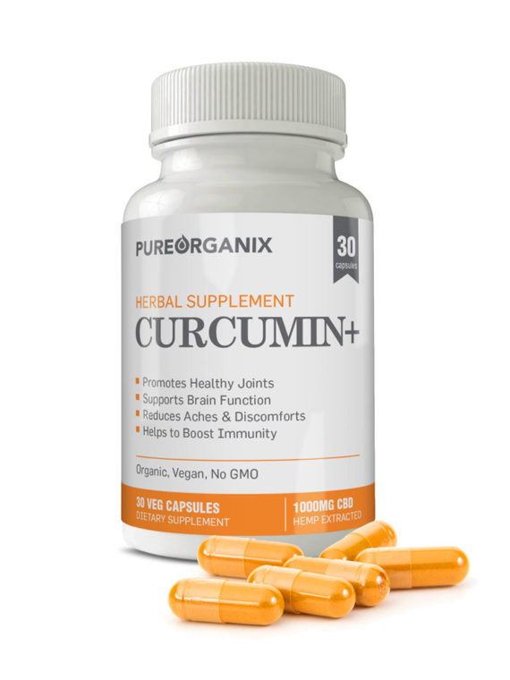 Curcumin+ Immune Booster CBD Capsules