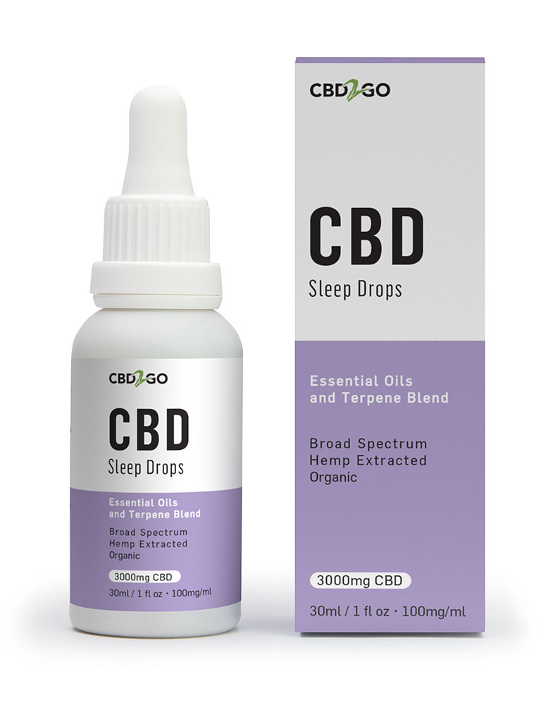 CBD oil sleep drops