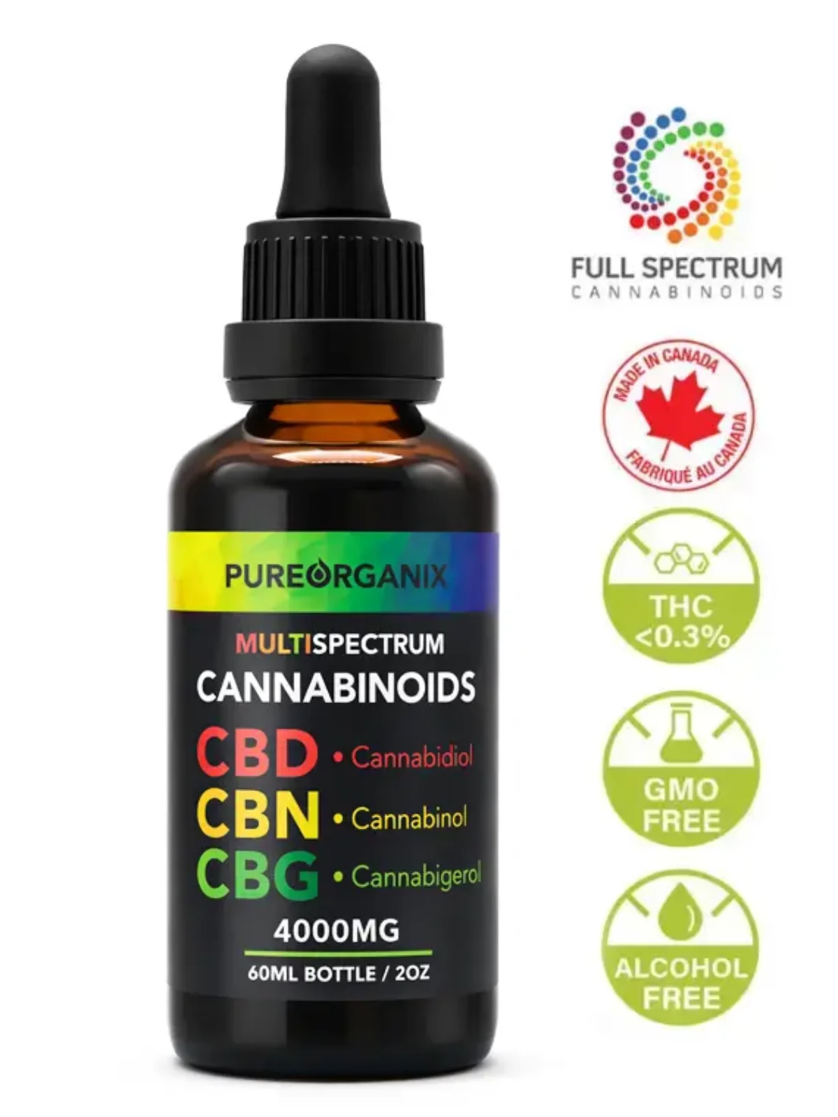 TRUE テルペン 香料 CBD CBG 10ml ポットオブゴールド multispectrum-cannabinoids-cbd