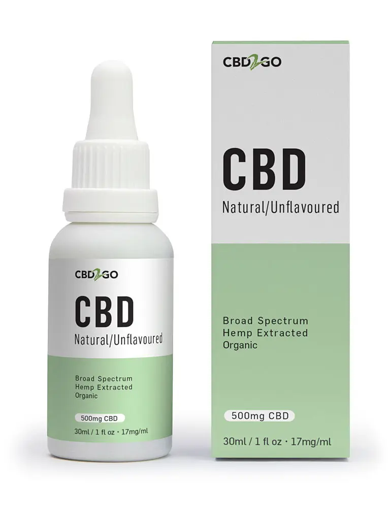 Broad Spectrum Organic CBD Oil | 500mg to 5000mg | THC-Free | CBD2GO